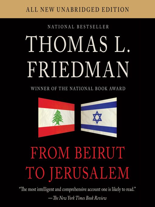 Title details for From Beirut to Jerusalem by Thomas L. Friedman - Wait list